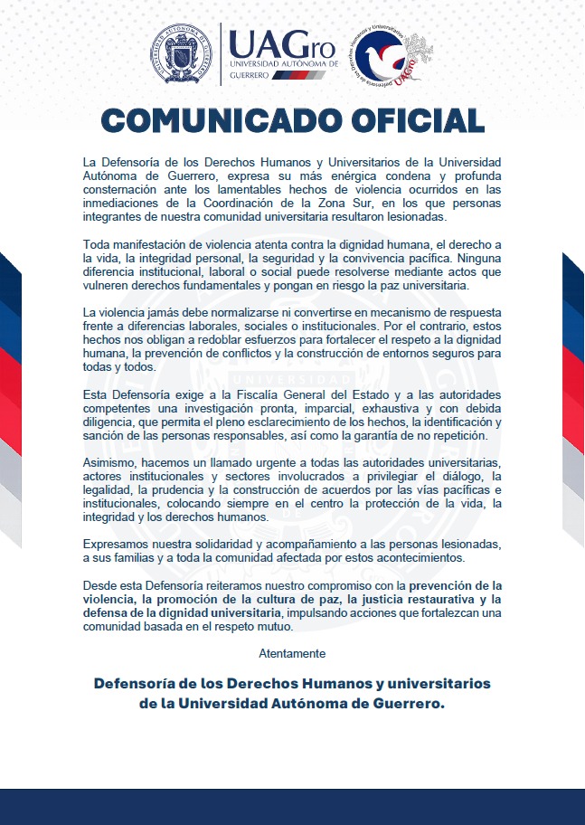 COMUNICADO